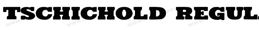Tschichold Regular字体转换